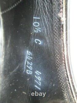 RARE VTG COPEG Dr. SCHOLL Custom Grade 10.5 C Original Wood Pegged Sole / Heel