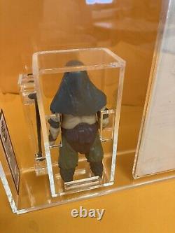 Rancor Keeper 85% Original Ukg Uk Graded Vintage Star Wars Figures Custom Case