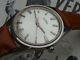 Roamer Stainless Steel Collector Grade Mens Vintage Watch Rw Crown Ostrich Band