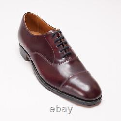 Royal Tweed by Cheaney Shoes UK8 Wine Calf Premium Grade Oxford