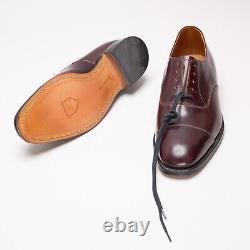 Royal Tweed by Cheaney Shoes UK8 Wine Calf Premium Grade Oxford