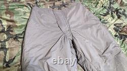 SET ECWCS Level 7 Jacket Halys Pants Extreme Cold Weather Clothing Large Regular