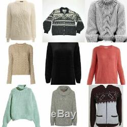 Second Hand Used Clothes 40 x Women's Knitwear, UK Market A Grade £2.50 Each