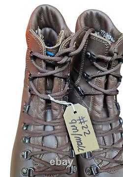 Super Grade Altberg Brown Leather Vibram Sole British Combat Boots Size 9M #22