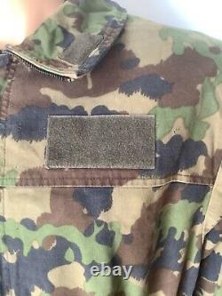 Swiss Army TAZ 90 Camouflage Jacket Combat Smock Scarce Grade 1 40 inch (42)