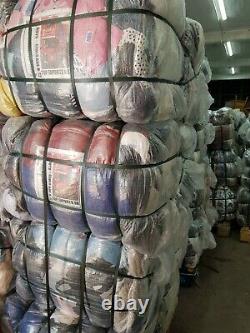 TWO 55 kilo bales grade A men summer clothes ready for export lots of items