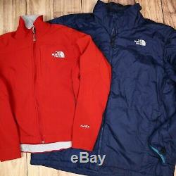 The North Face Wholesale JobLot Mens Womens Vintage Branded Jackets X10 Grade A