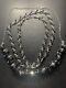 Trifari Black Faceted Bead & Silver 2 Necklaces Gorgeous Jewelry Handmade Rare