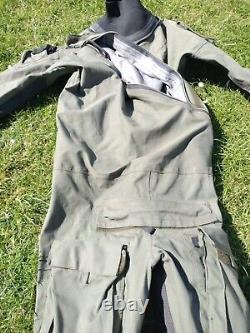 Typhoon Goretex Drysuit Military Grade Large With Boots Stiff Zips