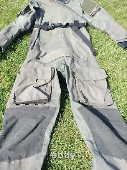 Typhoon Gortex Drysuit Military Grade Medium Without Boots Stiff Zip