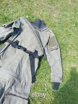 Typhoon Gortex Drysuit Military Grade Medium Without Boots Stiff Zip