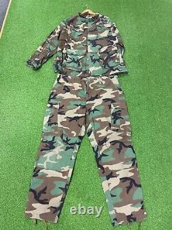 U. S Army Dpm Woodland Camo Genuine Uniform Set XL Regular Grade 1