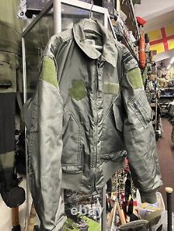 US Army USAF Alpha Industries Flight Jacket Grade 1 Used Size XL 100% Aramid