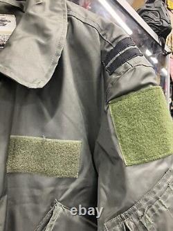 US Army USAF Alpha Industries Flight Jacket Grade 1 Used Size XL 100% Aramid