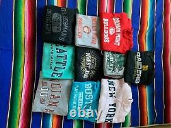 USA branded collage hoodies mix box of 10 vintage used grade A clothing