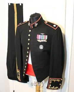 USMC Marine Corps Field Grade Officer Lt Colonel Mess Evening Dress Uniform 44