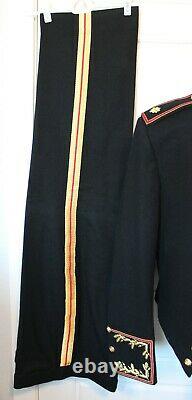 USMC Marine Corps Field Grade Officer Major Mess Evening Dress Uniform Size 48L