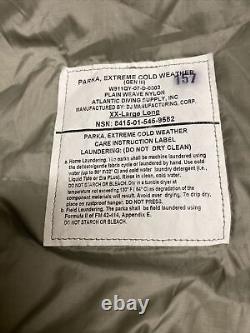 Us Army Ads Tactical Primaloft Gen 3 Level 7 Ecwcs Parka. Urban Grey. Xxl-long