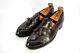 Vtg Barrie Ltd Shell Cordovan Custom Grade Oxblood Tassel Loafers Mens 10.5 D