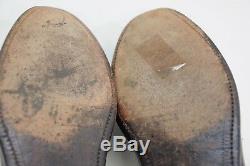 VTG Barrie Ltd Shell Cordovan Custom Grade Oxblood Tassel Loafers Mens 10.5 D