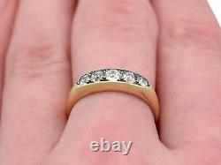 Vintage 0.80 ct Diamond Engagement Ring Size P