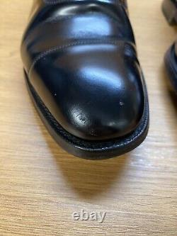 Vintage Church's Custom Grade Black Leather Oxford Shoes Size 8G