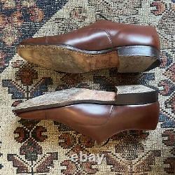 Vintage Church's Custom Grade Brown Cap Toe Shoes Oxford Made In England 9.5