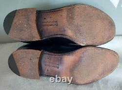 Vintage Church's Custom Grade Messenger IV Black Leather Oxford Shoes Size 8F