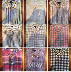 Vintage Clothing Wholesale Box 25 Shirts Nautica, J Crew, Gant, Gap A Grade