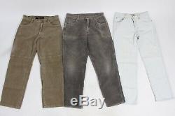 Vintage Corduroy Cord Trousers Pants Mens Job Lot Wholesale x40 Grade A -Lot369