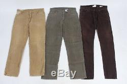 Vintage Corduroy Cord Trousers Pants Mens Job Lot Wholesale x40 Grade A -Lot369