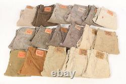 Vintage Corduroy Jeans Levis Trousers Pants Job Lot Wholesale Grade B x50-lot795