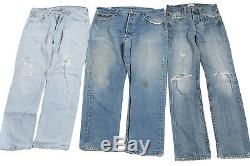Vintage Levis 501 Jeans Wholesale Job Lot X20 Pieces Grade C