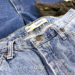 Vintage Mixed Branded Men's Jeans (Grade C) (20KG SEALED SACK) BULK / WHOLESALE