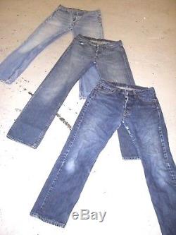 Vintage Wholesale Lot 1000kg Levi 501 Blue Denim Jeans Grade A/B Mix