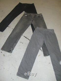 Vintage Wholesale Lot Levi's Mixed Series Blue Black Denim Jeans Grade A/B x 100