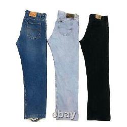 Vintage Wholesale Lot Mens Branded Jeans Grade A x 50