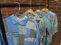 WHOLESALE VINTAGE 45 Abstract style 80/90/00s short sleeve shirts Grade A
