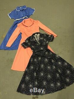 WHOLESALE VINTAGE DRESS MIX MIXED GRADE 70's 80's 90's X 200 CLEARANCE