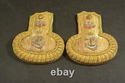 WW2 Japanese Navy IJN Shoulder Straps Epaulettes Full-dress Uniform