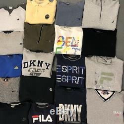 Wholesale Branded Vintage Sweatshirts Grade A Tommy Hilfiger Polo Sport Nike 32