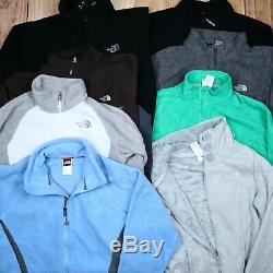 Wholesale Job Lot Mens Womens The North Face Branded Vintage Fleeces X47 Grade A
