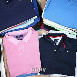 Wholesale Job Lot Mens Womens Tommy Hilfiger Vintage Polo T-Shirts X25 Grade A