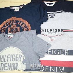 Wholesale Job Lot Mens Womens Tommy Hilfiger Vintage T-Shirts Tops X24 Grade A