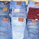 Wholesale Job Lot Mens Womens Vintage Branded Jeans And Chinos Mix X34 Grade A