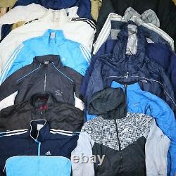 Wholesale Job Lot Nike Adidas Reebok etc Vintage Shell Jackets X27 Grade A