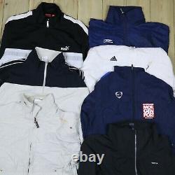 Wholesale Job Lot Nike Adidas Reebok etc Vintage Shell Jackets X29 Grade A