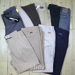 Wholesale Job Lot Vintage Branded Jeans and Cotton Trousers Mix X27 Grade A