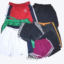 Wholesale Job Lot Vintage Branded Sport Shorts Nike, Adidas etc X75 Grade A