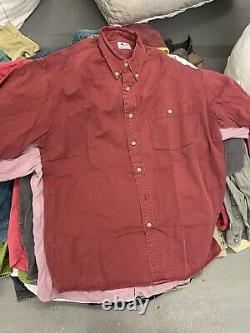 Wholesale Vintage Retro 90s Demin Cotton Overshirts Mixed Grade X 100